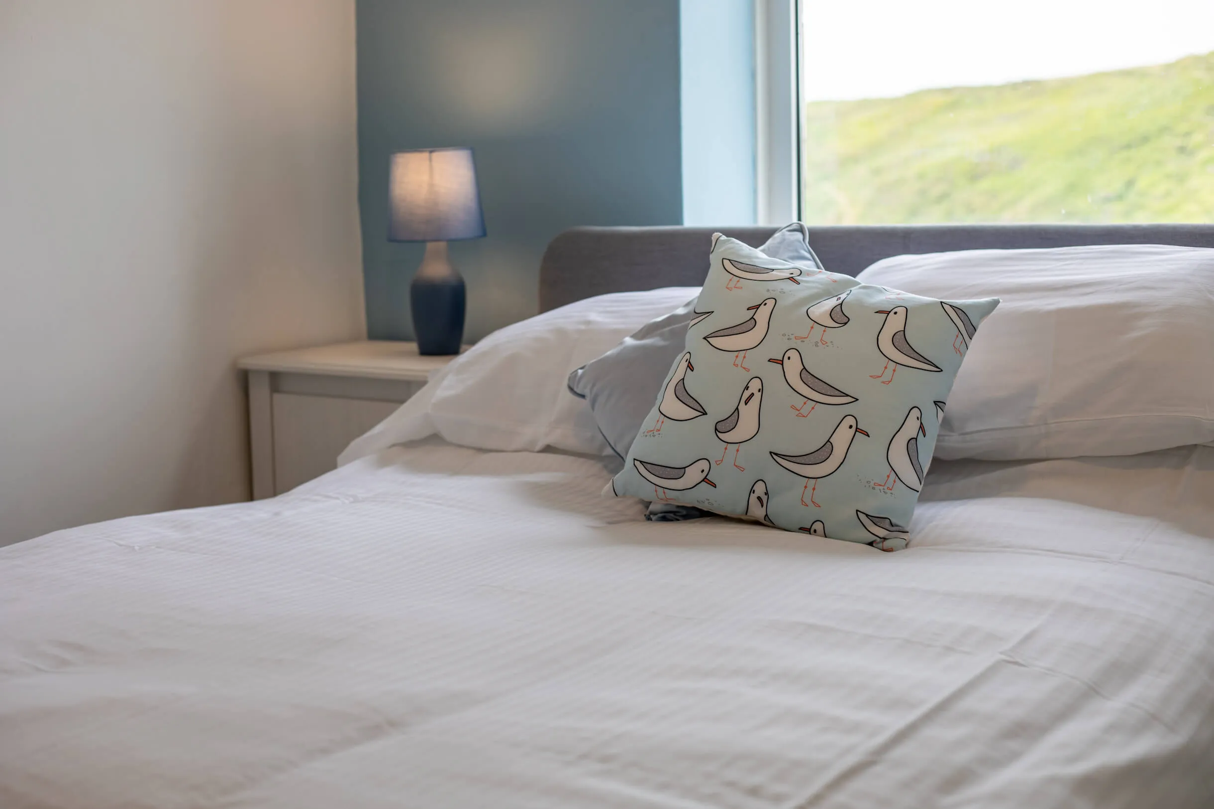 bed and breakfast bude - image of a comfy bed in one of our rooms