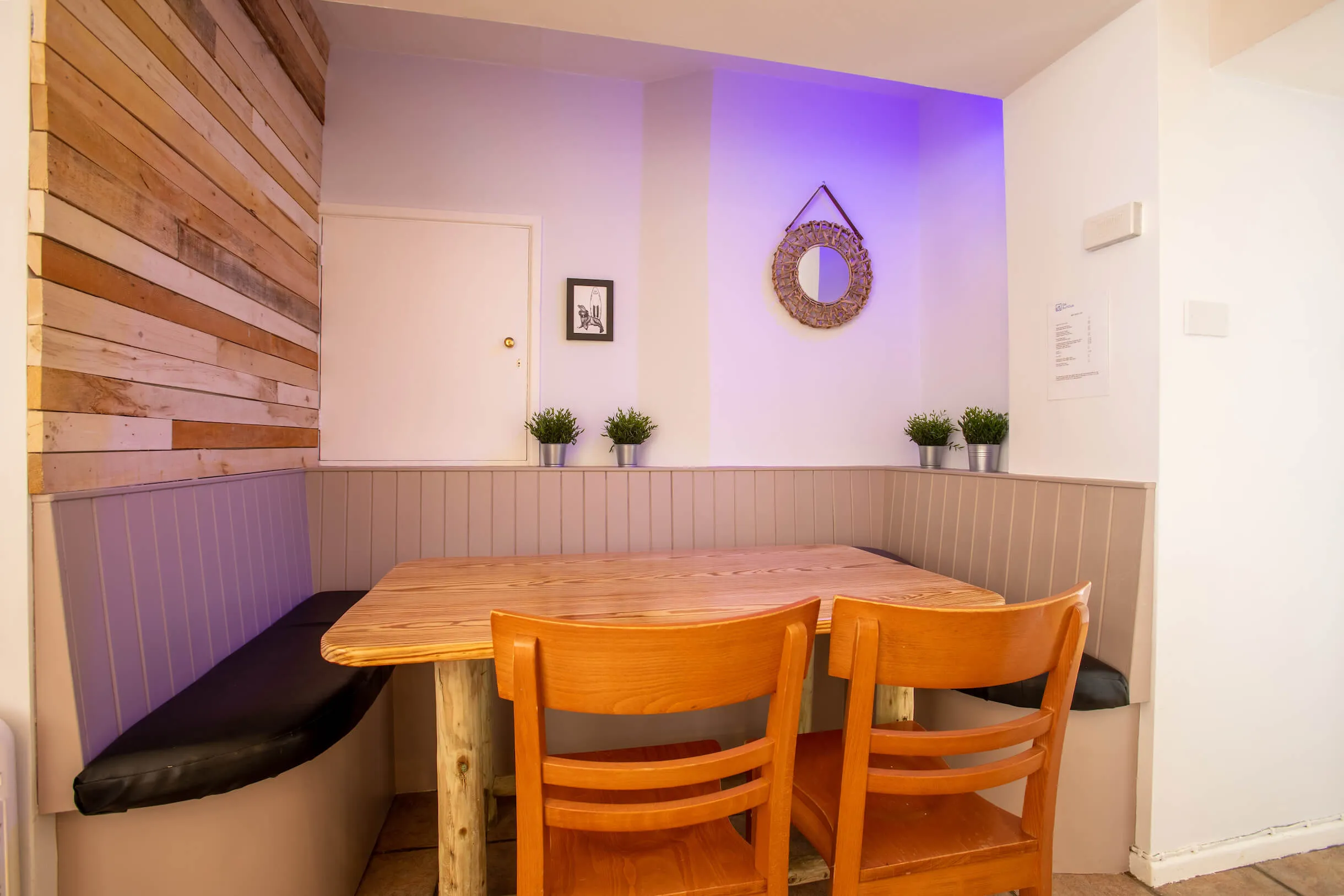 dining room and bar perfect for your event venue in Bude